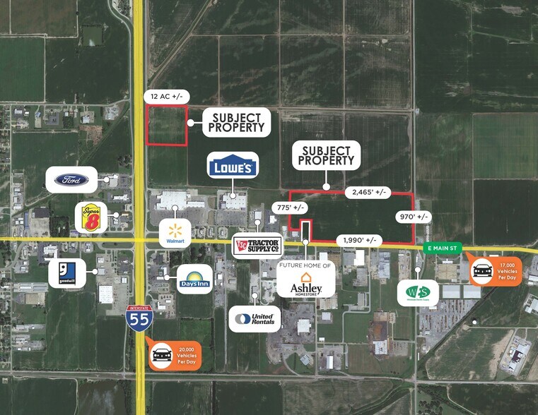 I55 & E Main St, Blytheville, AR 72315 Blytheville Commercial Land