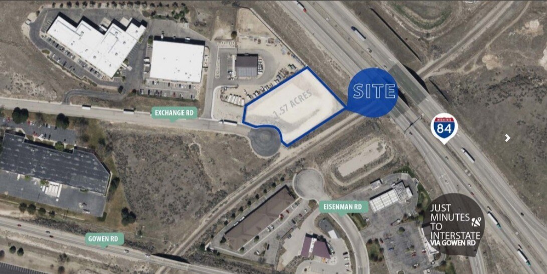 1330 E Exchange St, Boise, ID for sale Aerial- Image 1 of 1