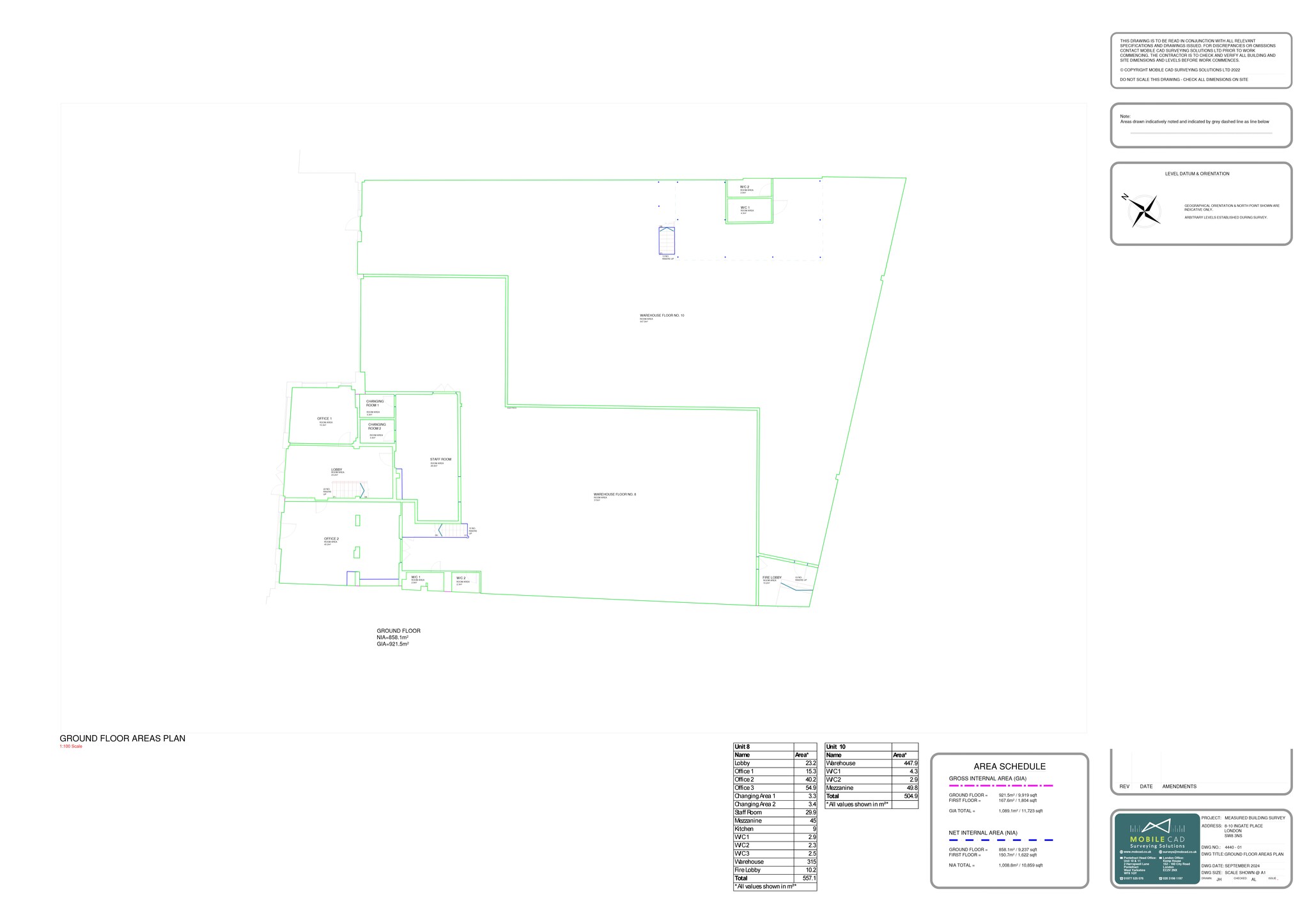 10 Ingate Pl, London for lease Site Plan- Image 1 of 10