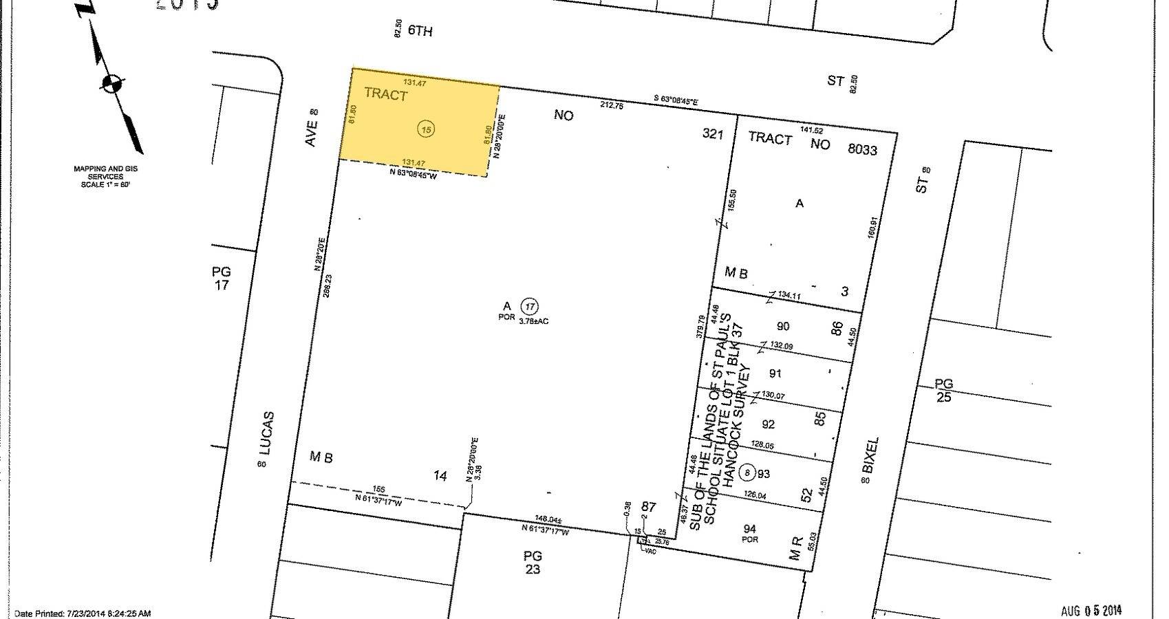 Plat Map