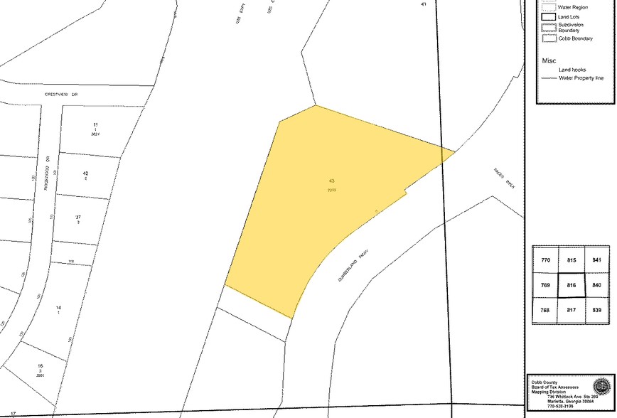 2323 Cumberland Pky SE, Atlanta, GA for sale - Plat Map - Image 2 of 23