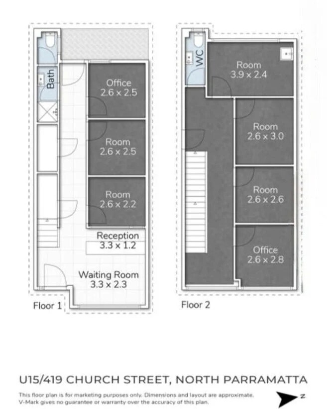 417-419 Church, North Parramatta for lease Floor Plan- Image 1 of 1