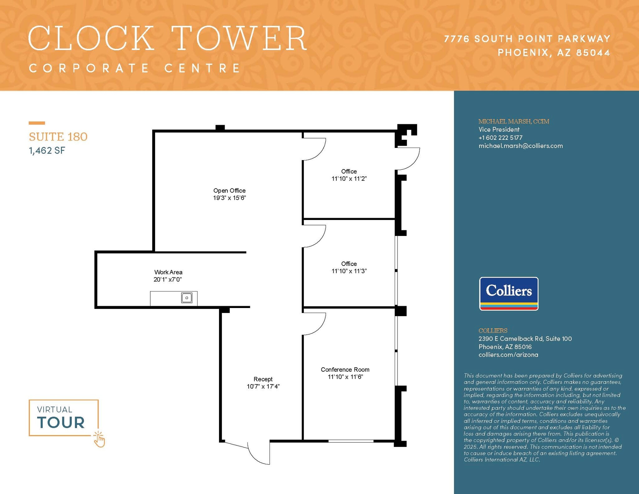 7776 S Pointe Pky W, Phoenix, AZ for lease Floor Plan- Image 1 of 1