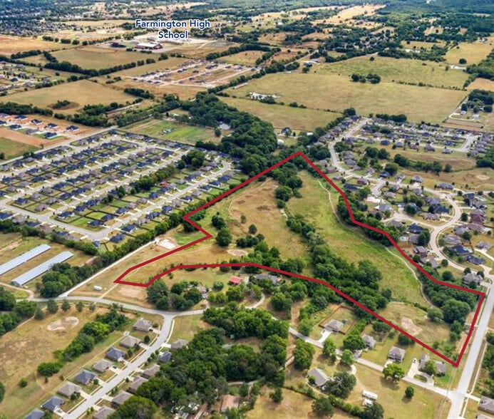 0 Clyde Carnes rd, Farmington, AR for sale - Building Photo - Image 2 of 5