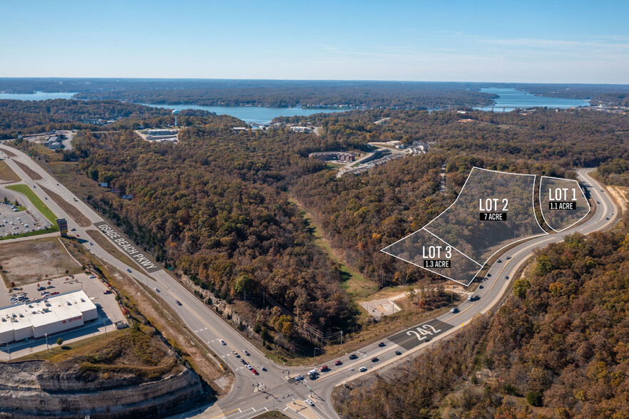 Lot 1 242 hwy, Lake Ozark, MO for sale - Aerial - Image 3 of 7