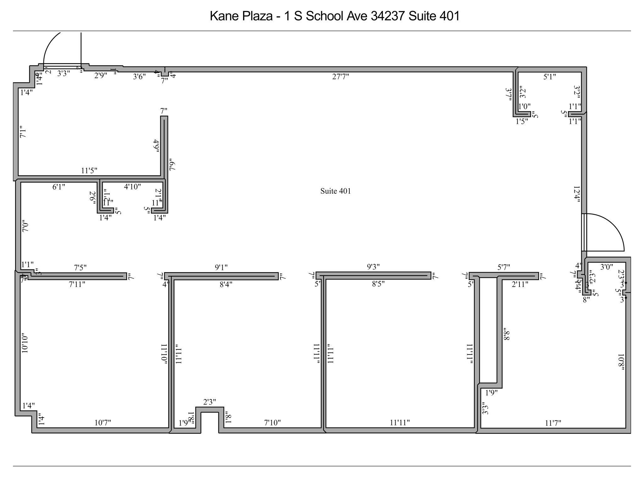 1 S School Ave, Sarasota, FL for lease Site Plan- Image 1 of 1