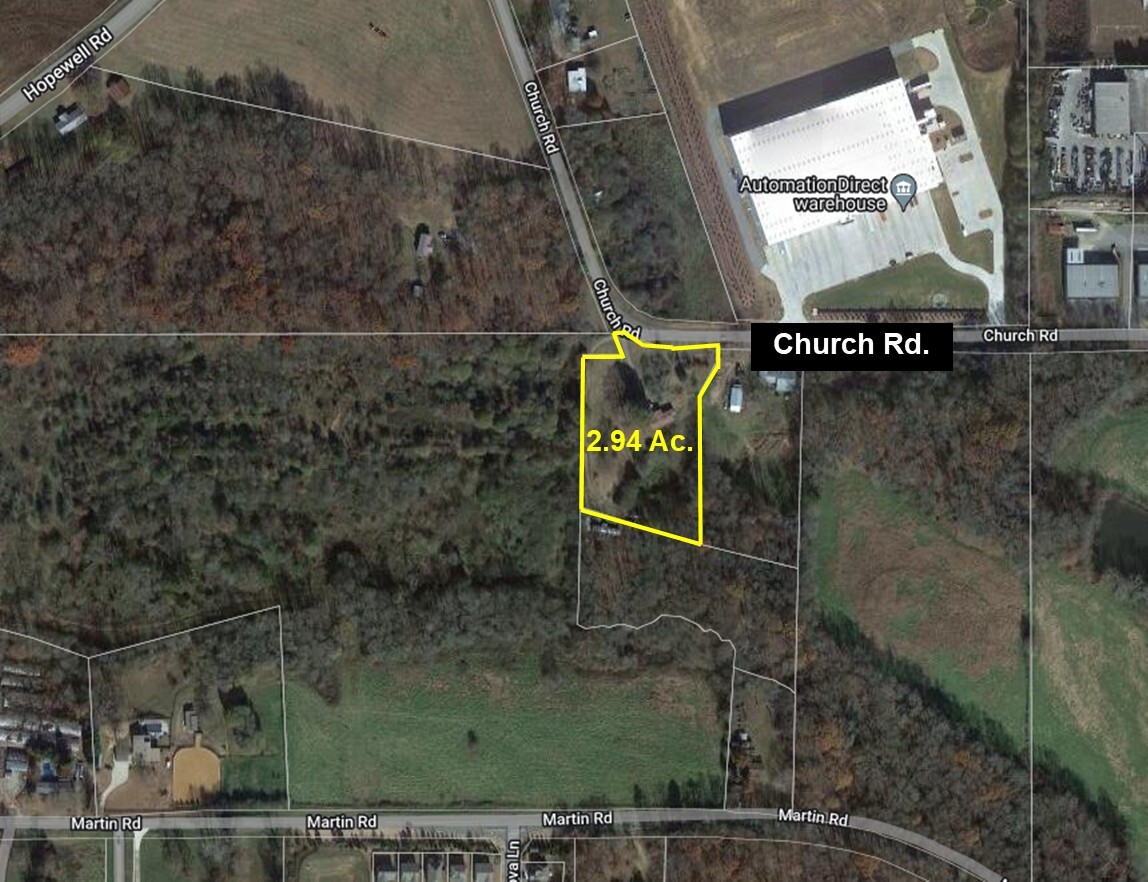 4470 Church Rd, Cumming, GA for sale Aerial- Image 1 of 7