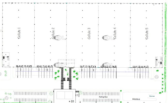 Location Entrepôt 5 934 m² à 17 917 m²