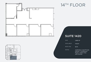 401 W A St, San Diego, CA for lease Floor Plan- Image 1 of 1