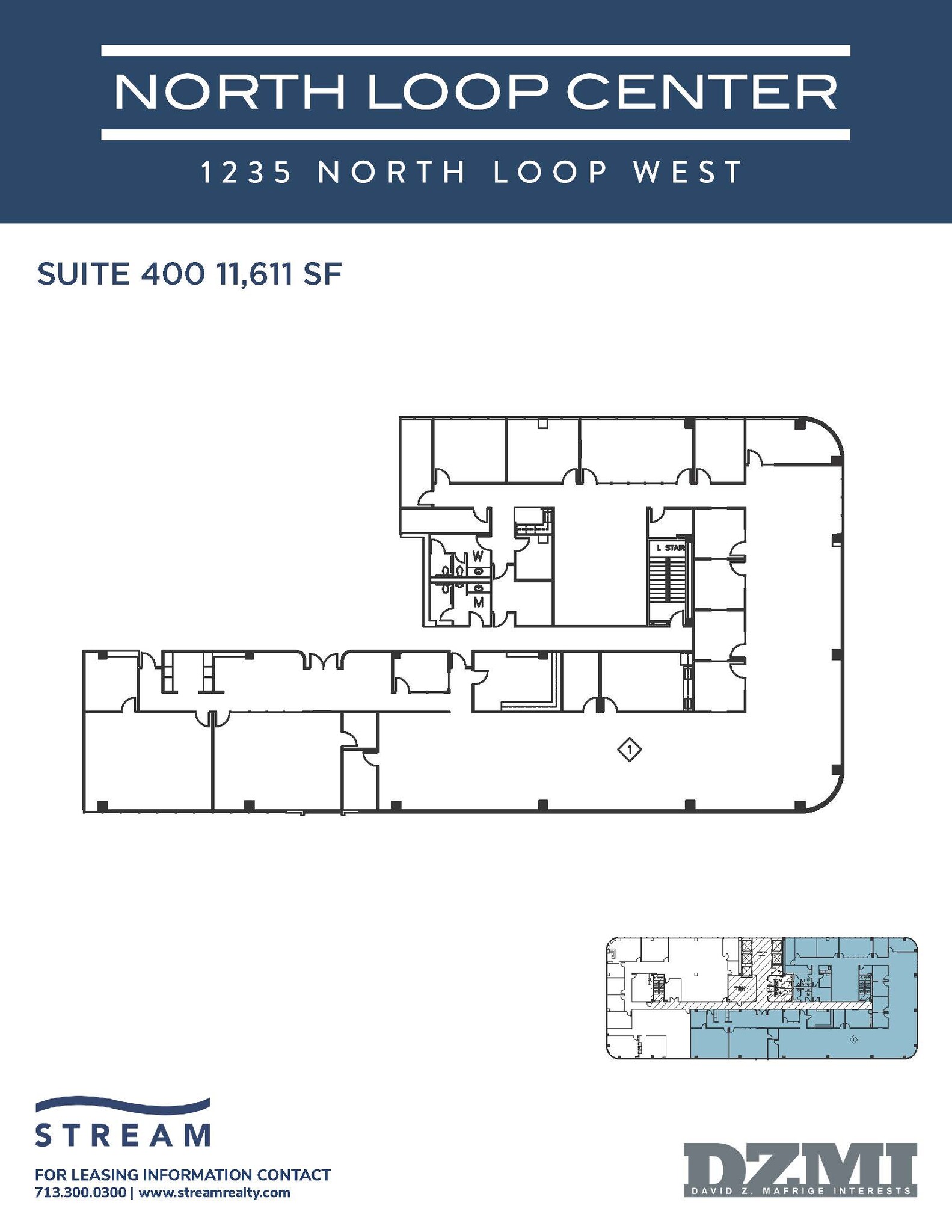 1235 North Loop W, Houston, TX for lease Floor Plan- Image 1 of 1