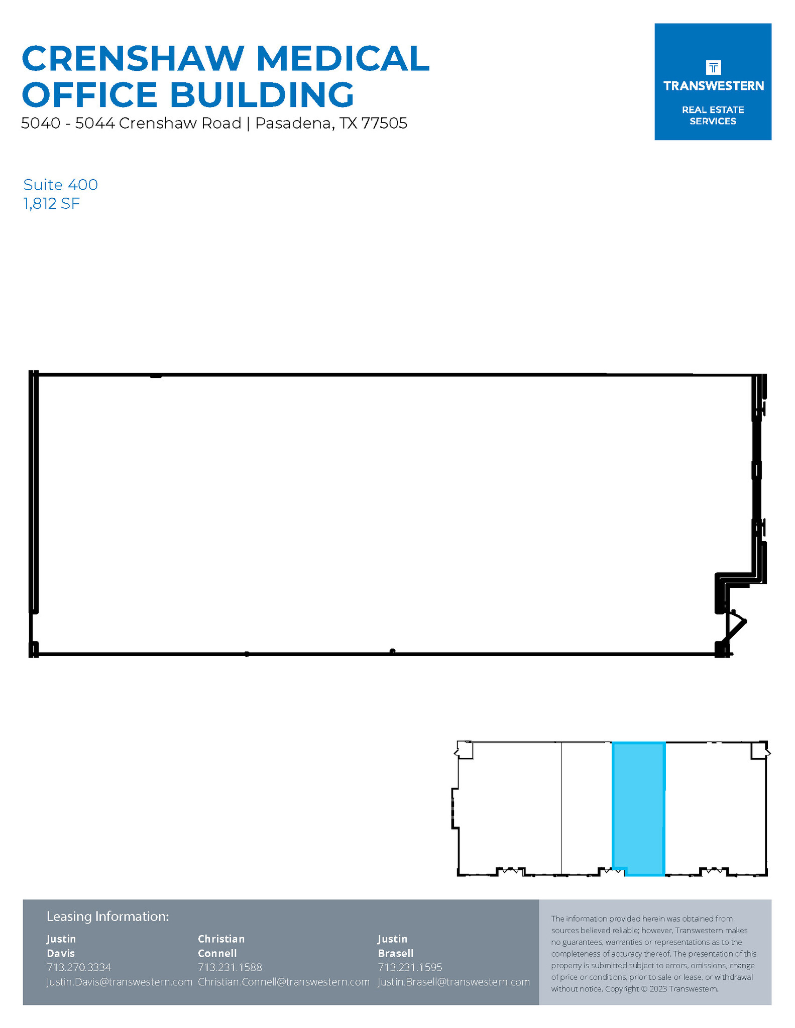 5040 Crenshaw Rd, Pasadena, TX for lease Building Photo- Image 1 of 1