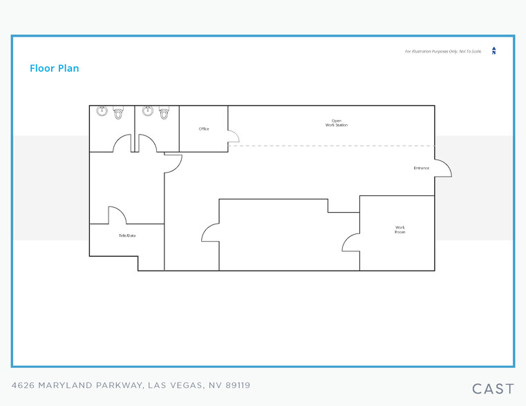 4626-4680 S Maryland Pky, Las Vegas, NV for lease - Building Photo - Image 3 of 11