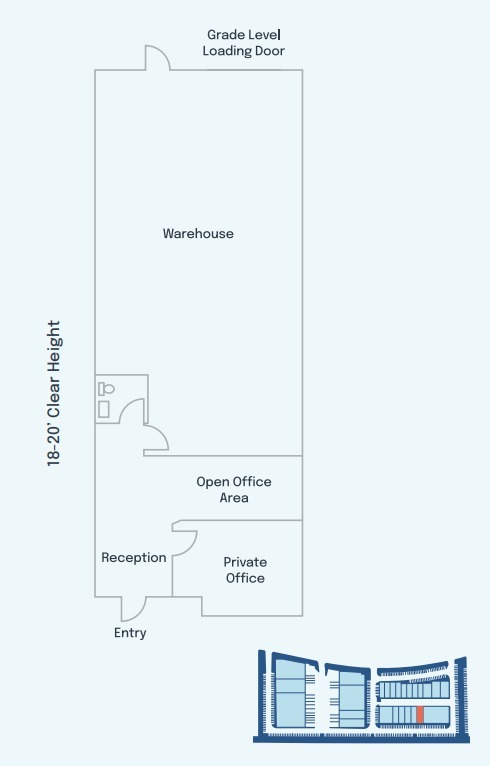 13741 Danielson St, Poway, CA for lease Floor Plan- Image 1 of 6