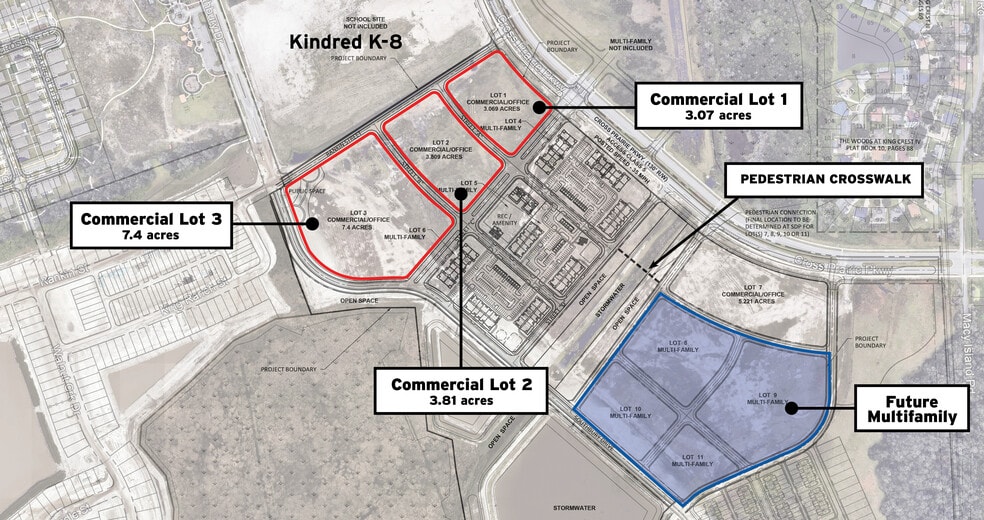 0 Cross Prairie Parkway, Kissimmee, FL for sale - Site Plan - Image 1 of 4