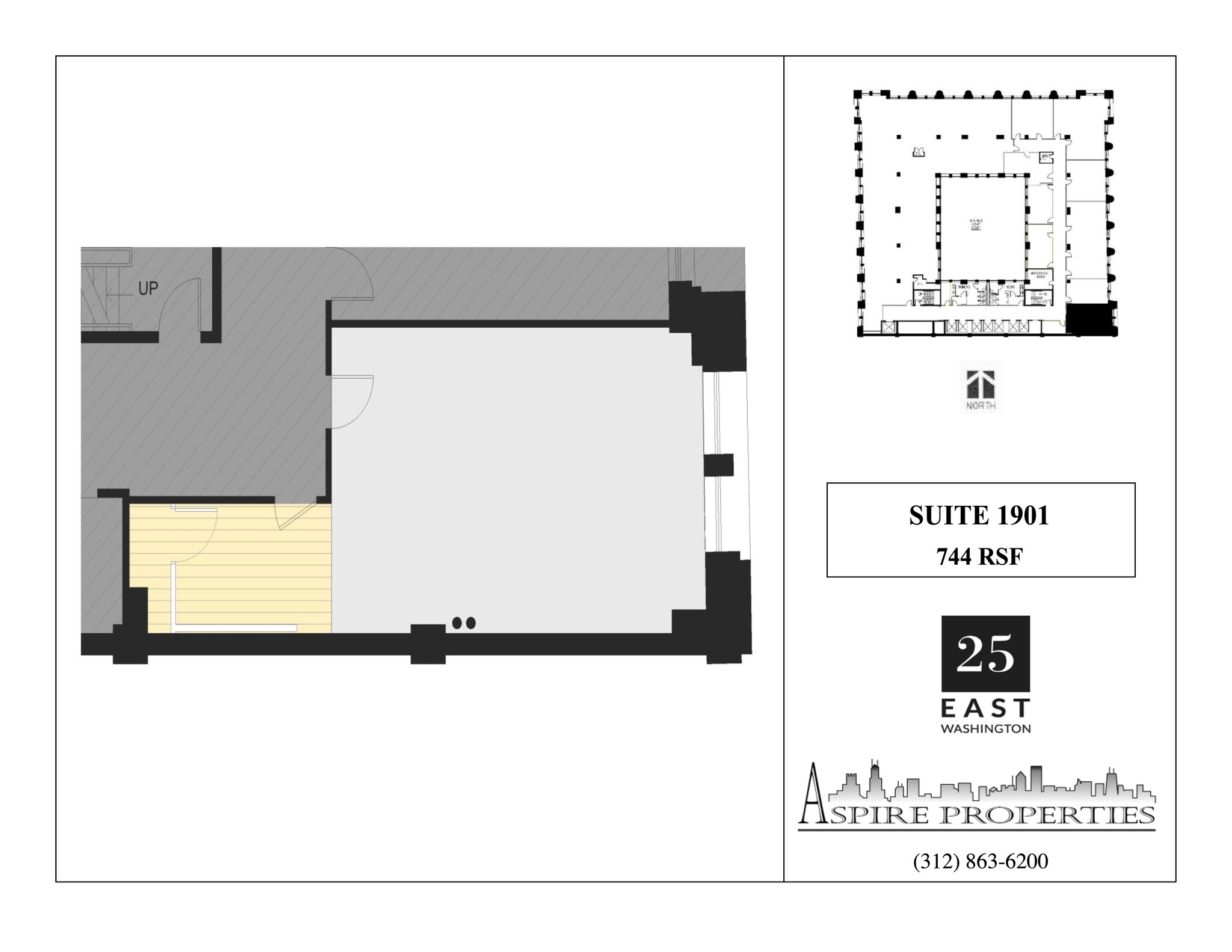 25 E Washington St, Chicago, IL for lease Site Plan- Image 1 of 1