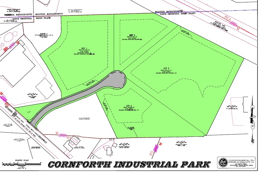 Quaker Hwy, North Smithfield, RI for sale - Plat Map - Image 2 of 2