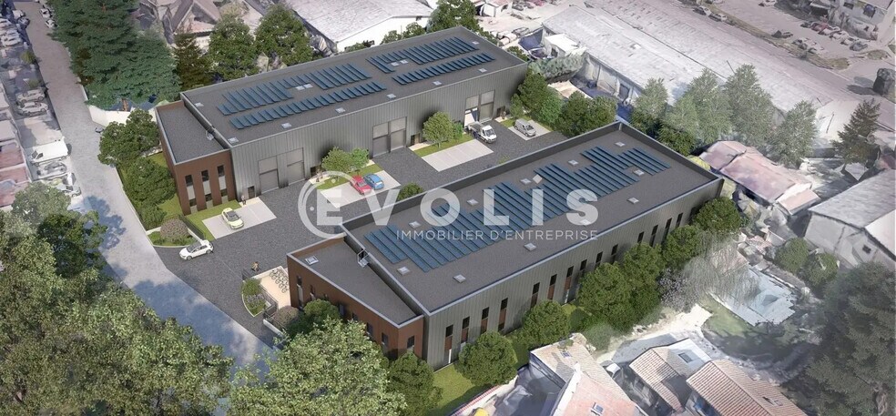 Flex in Saint-Genis-Laval for sale - Aerial - Image 2 of 6