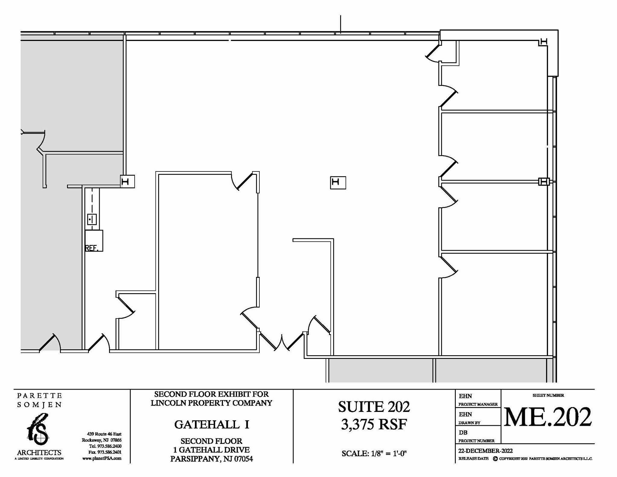 1 Gatehall Dr, Parsippany, NJ for lease Floor Plan- Image 1 of 2