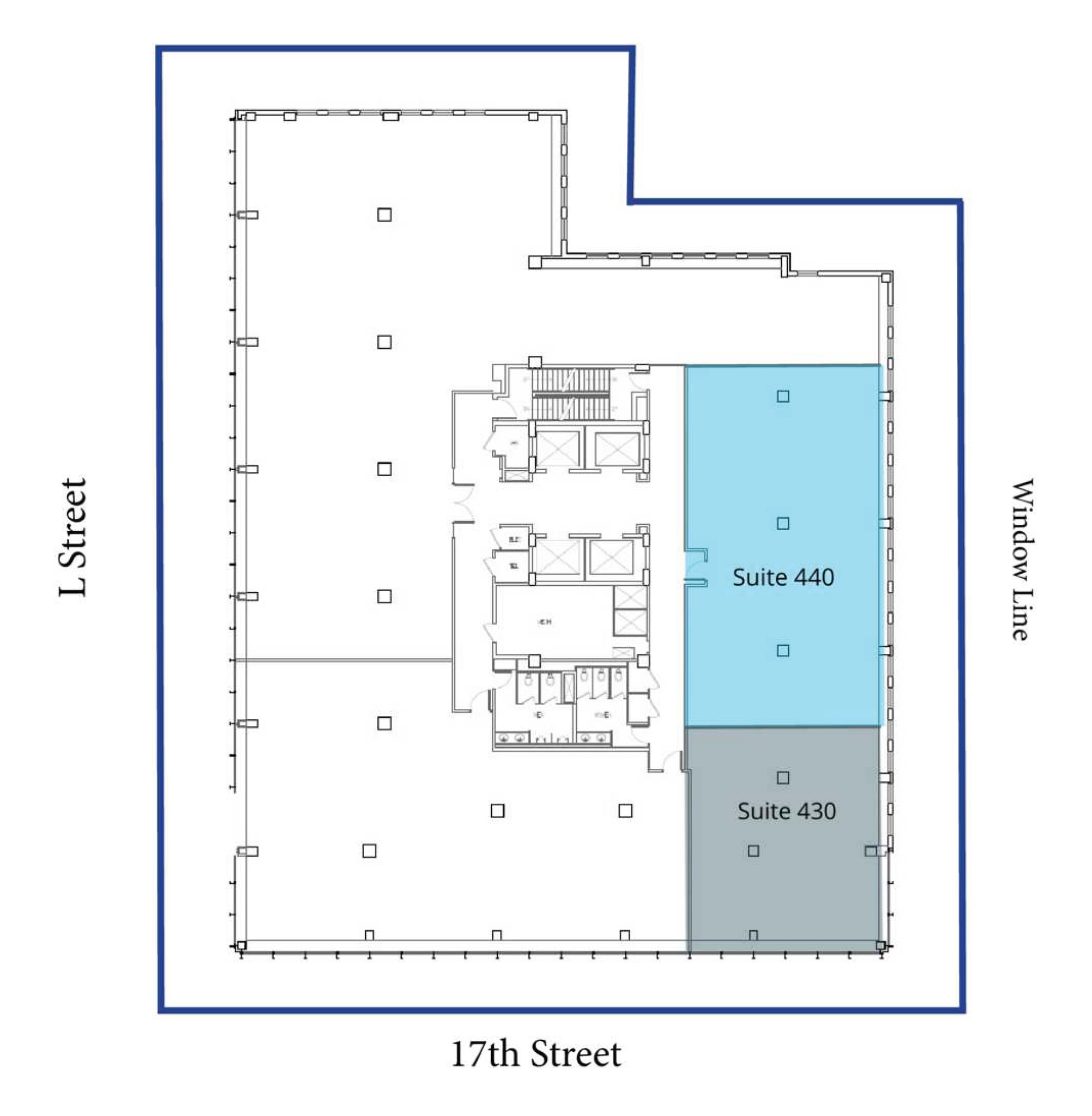 1660 L St NW, Washington, DC for lease Floor Plan- Image 1 of 1