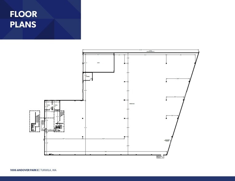 1000-1006 Andover Park E, Tukwila, WA for lease - Floor Plan - Image 2 of 8