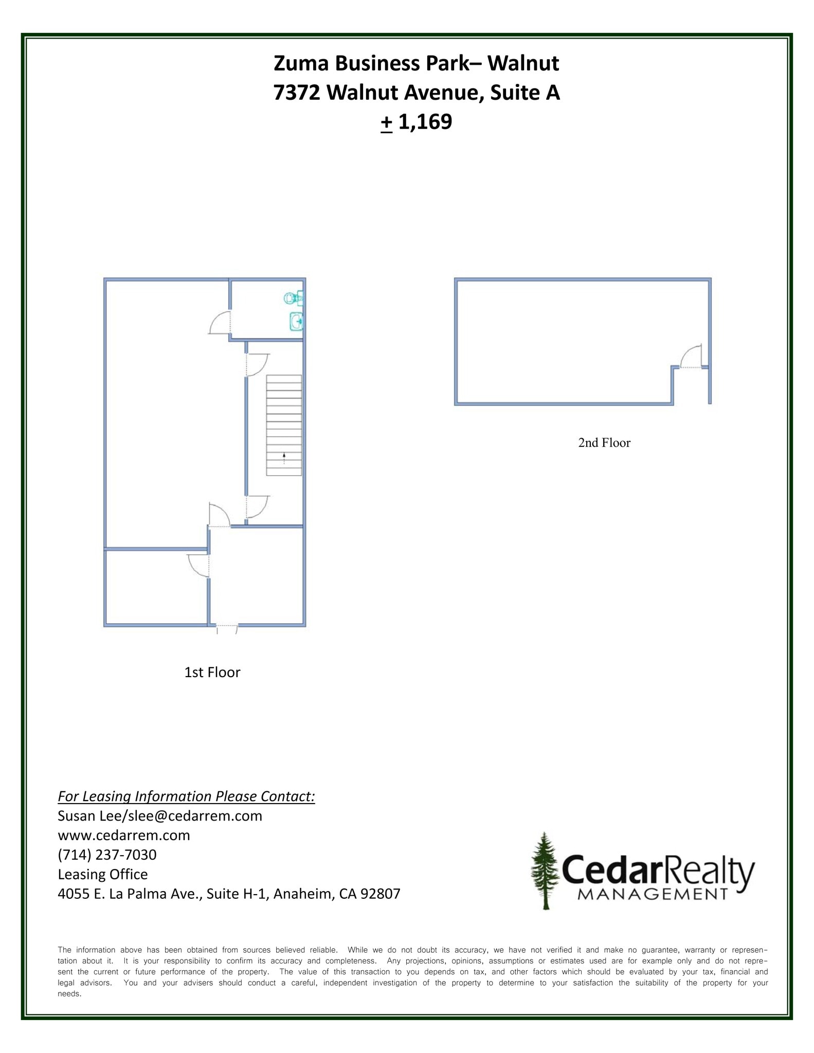 7372 Walnut Ave, Buena Park, CA for lease Site Plan- Image 1 of 1