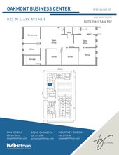 825 N Cass Ave, Westmont, IL for lease Floor Plan- Image 1 of 1