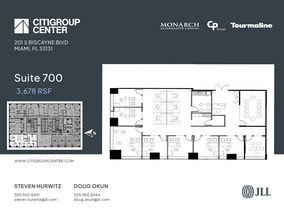 201 S Biscayne Blvd, Miami, FL for lease Floor Plan- Image 1 of 1