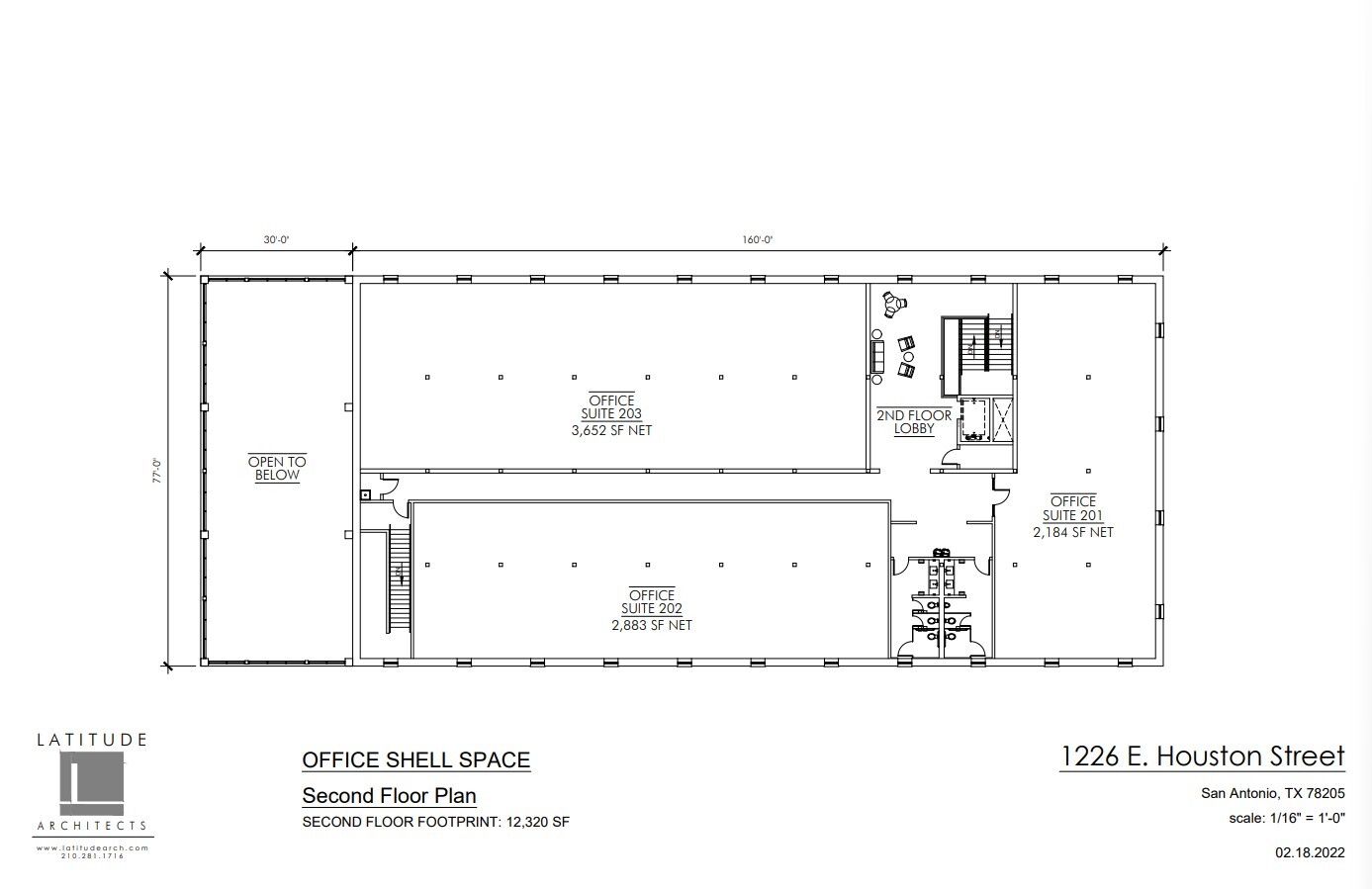 1226 E Houston St, San Antonio, TX for lease Floor Plan- Image 1 of 1