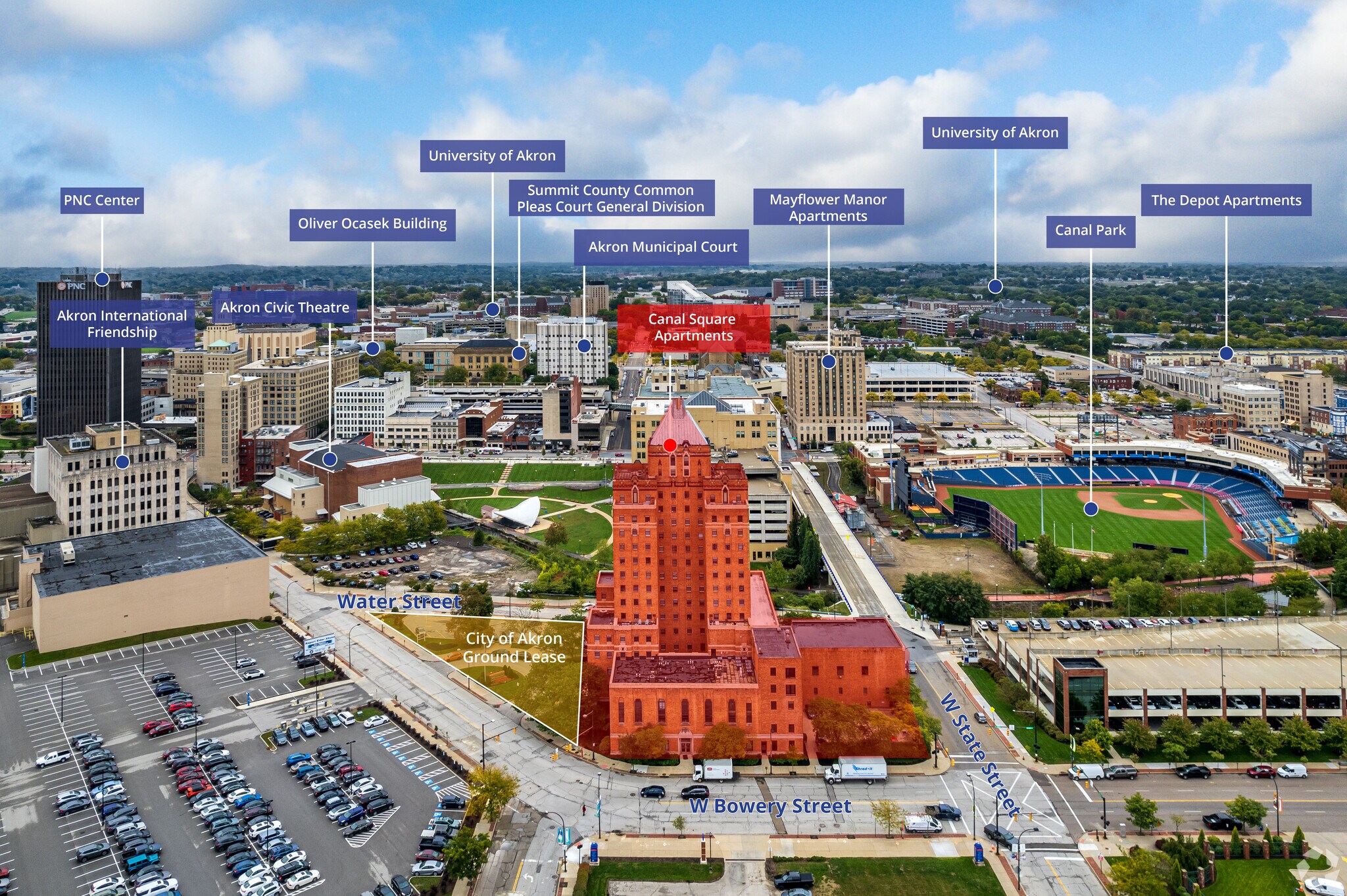 1 Canal Square Plz, Akron, OH 44308