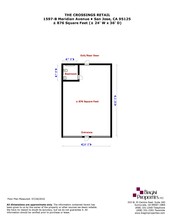 1597 Meridian Ave, San Jose, CA for lease Floor Plan- Image 2 of 2