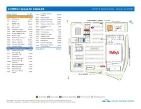 713-817 E Bidwell St, Folsom, CA for lease Site Plan- Image 1 of 1