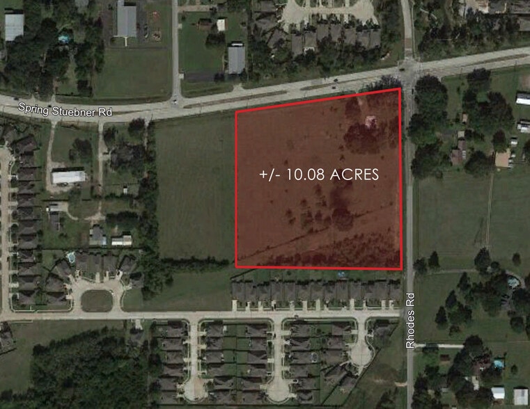 Spring Stuebner & Rhodes Rd, Spring, TX for sale - Building Photo - Image 1 of 1