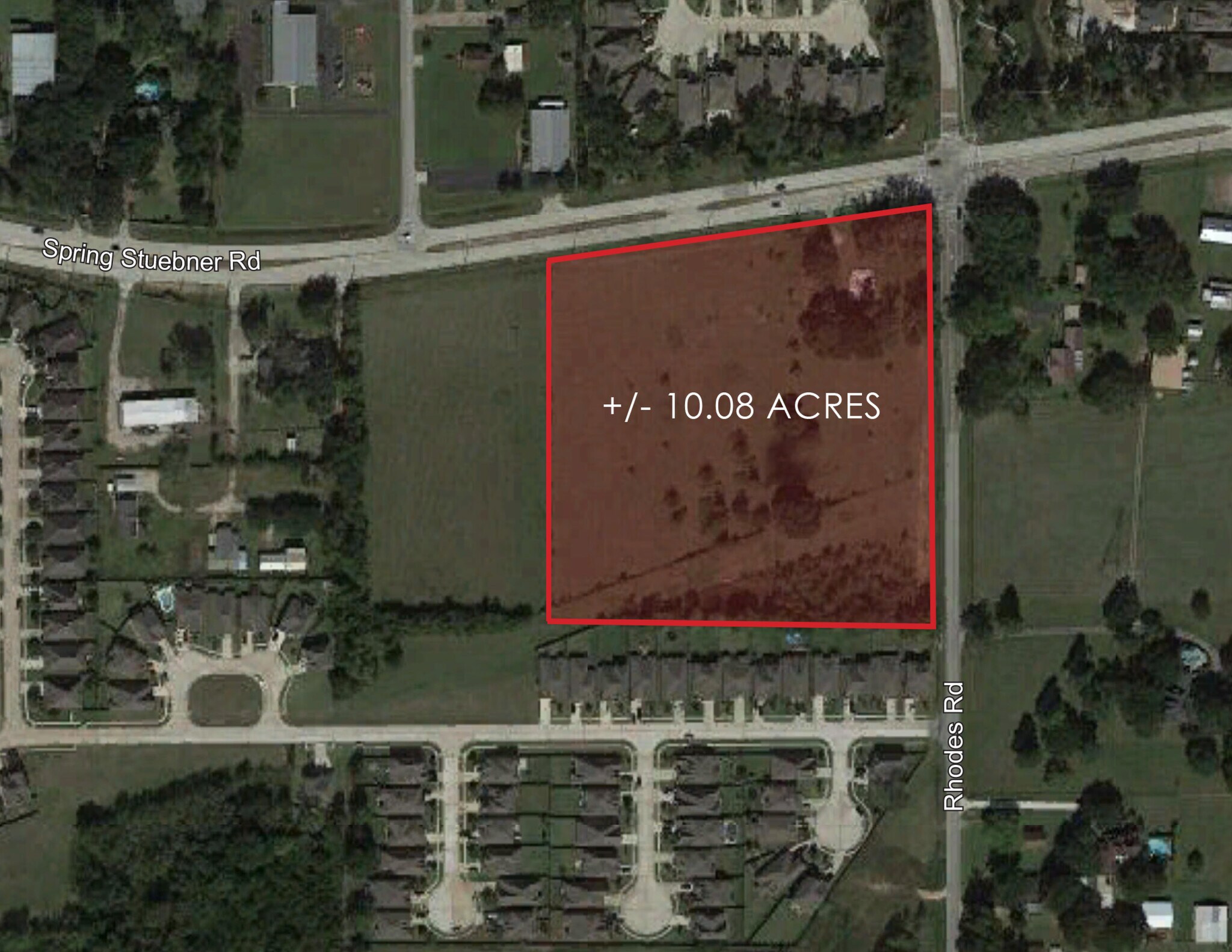 Spring Stuebner & Rhodes Rd, Spring, TX for sale Building Photo- Image 1 of 1