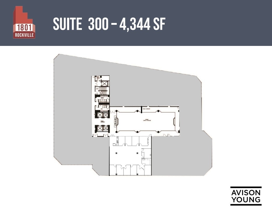 1801 Rockville Pike, Rockville, MD for lease Floor Plan- Image 1 of 1