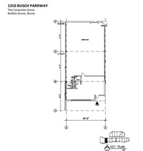 1300-1398 Busch Pky, Buffalo Grove, IL for lease Floor Plan- Image 1 of 1