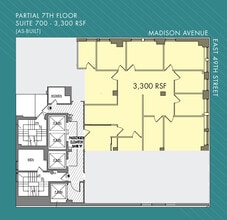 425 Madison Ave, New York, NY for lease Floor Plan- Image 1 of 9