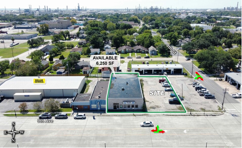 723 9th Ave N, Texas City, TX for lease - Aerial - Image 3 of 5