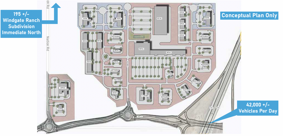 BRAND NEW I-35 INTERCHANGE SITES portfolio of 2 properties for sale on LoopNet.com - Building Photo - Image 3 of 4