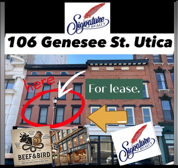 106 Genesee St, Utica, NY for lease - Building Photo - Image 1 of 44