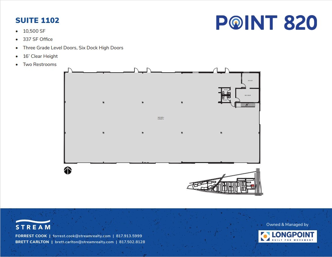 5721 E Rosedale St, Fort Worth, TX for lease Floor Plan- Image 1 of 1