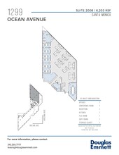 1299 Ocean Ave, Santa Monica, CA for lease Floor Plan- Image 1 of 1