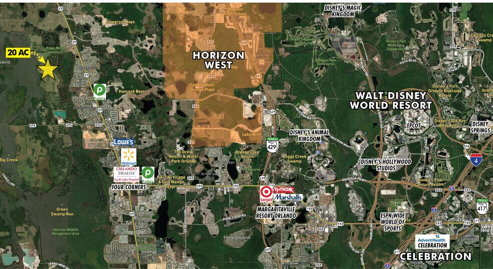 Boggy Marsh Rd, Clermont, FL for sale - Primary Photo - Image 1 of 1