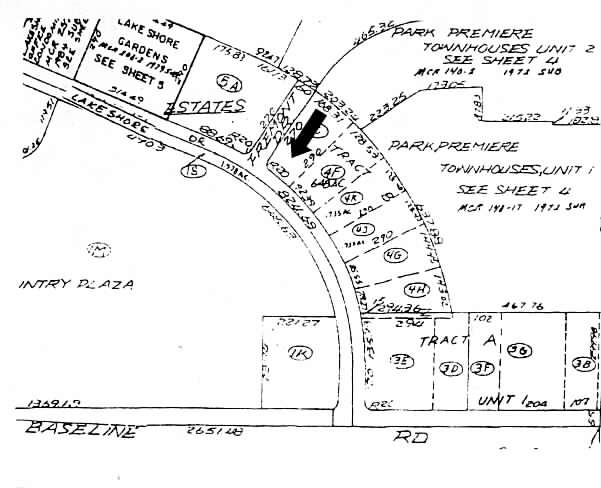 4701-4703 S Lakeshore Dr, Tempe, AZ for sale - Plat Map - Image 1 of 1