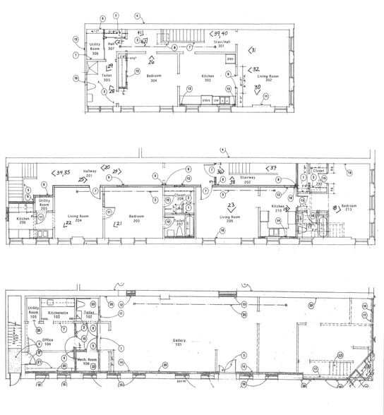 228 W Broad St, Richmond, VA for sale - Floor Plan - Image 1 of 1