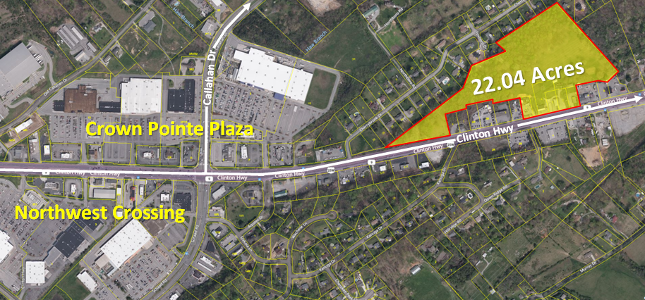 6344-6400 Clinton Hwy, Knoxville, TN for sale - Site Plan - Image 2 of 8