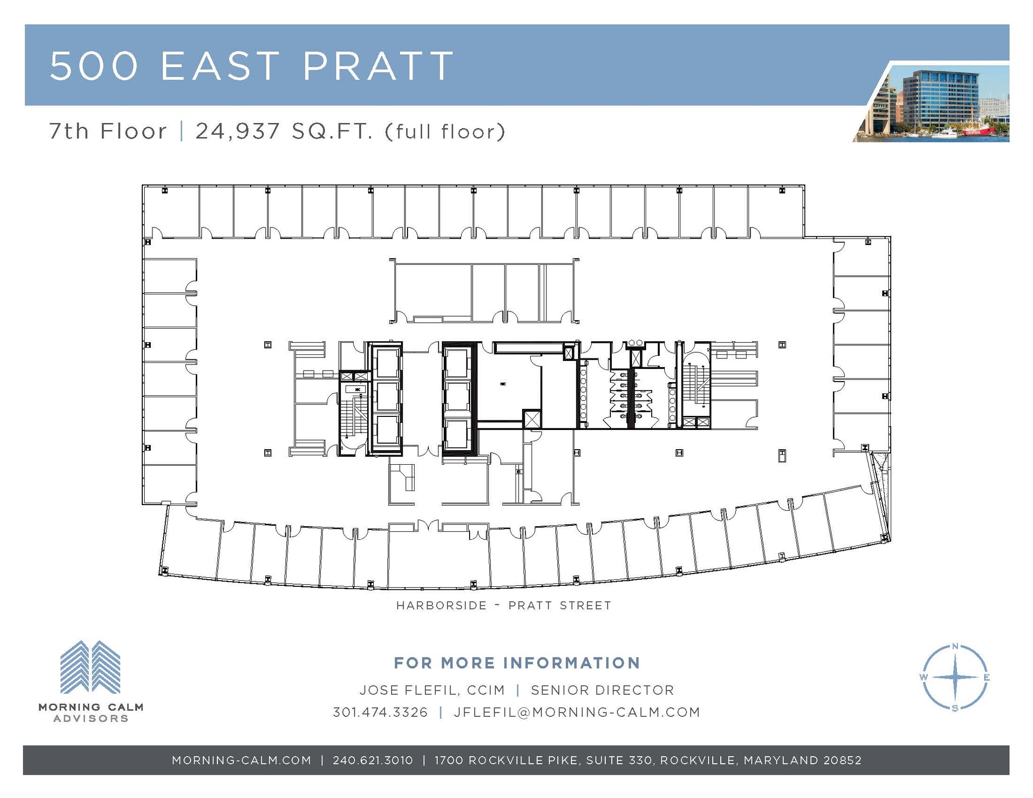 500 E Pratt St, Baltimore, MD for lease Building Photo- Image 1 of 1