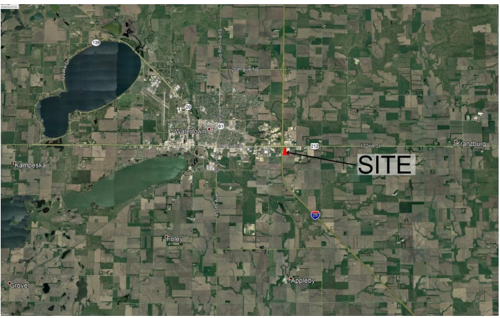 US HWY 212, Watertown, SD for sale - Aerial - Image 2 of 2