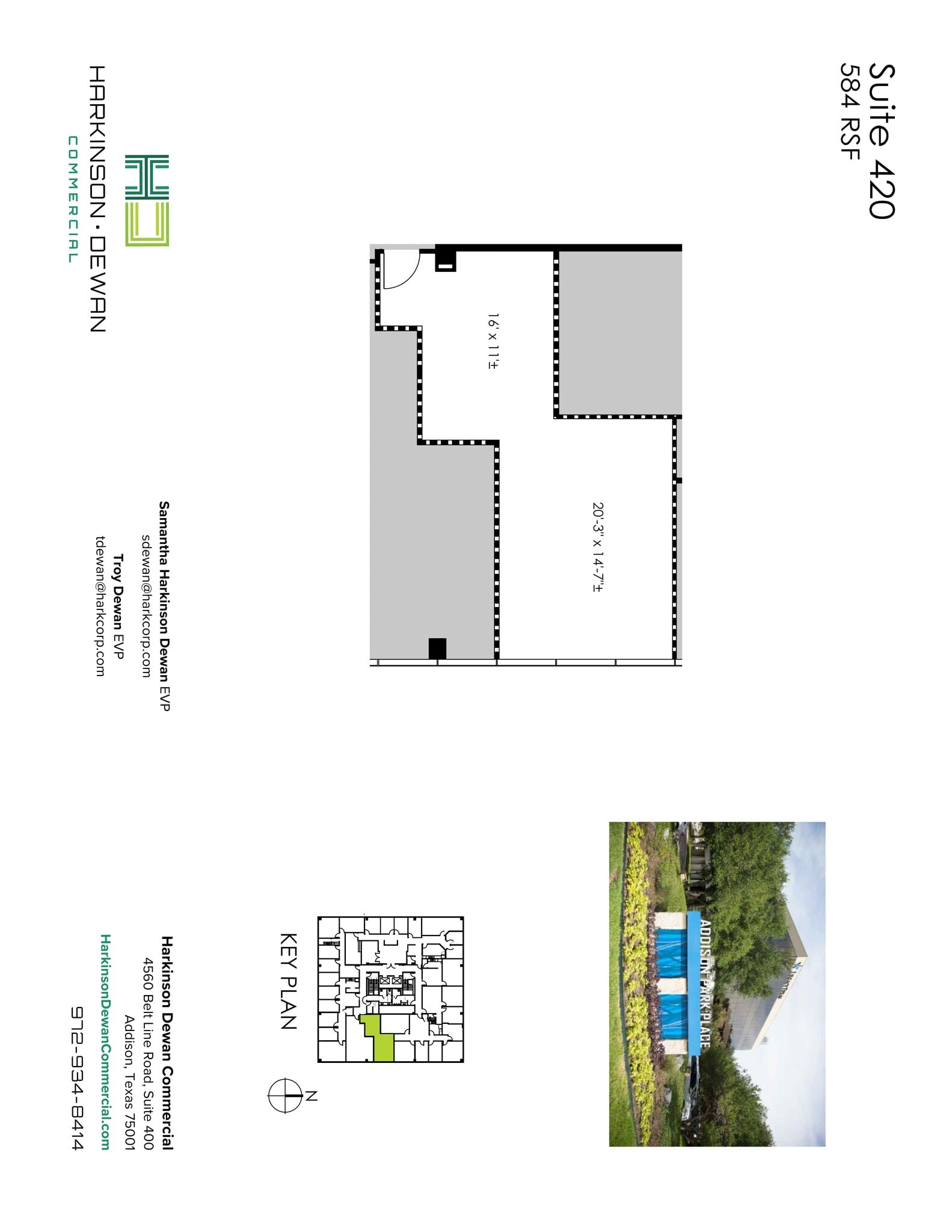 4560 Belt Line Rd, Addison, TX for lease Site Plan- Image 1 of 1