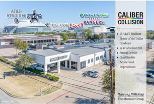 CALIBER COLLISION @ AT&T STADIUM | 15 YR NNN - NNN Property