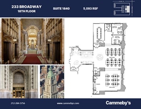 233 broadway, New York, NY for lease Floor Plan- Image 1 of 1